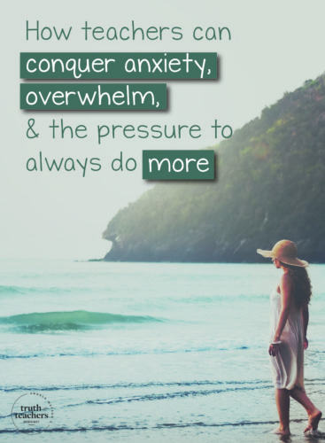 teacher anxiety
