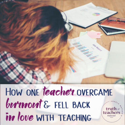dealing with teacher burnout