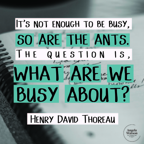 Focus on what really matters. {The 40 Hour Teacher Workweek Club.}
